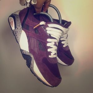 Puma Burgundy Sneakers